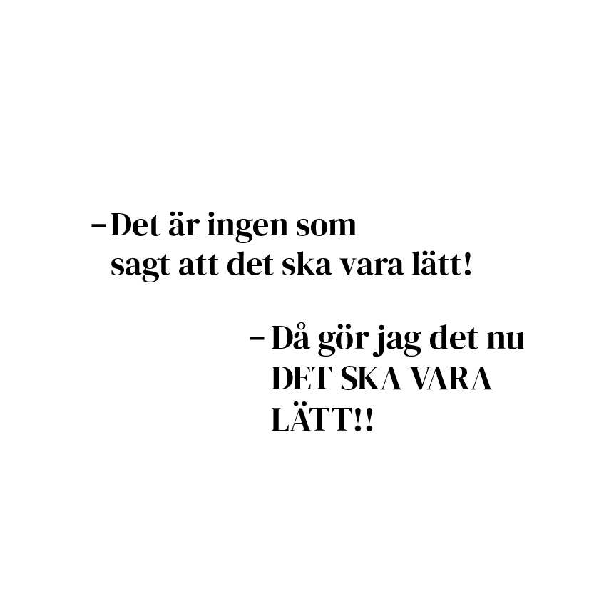det är ingen