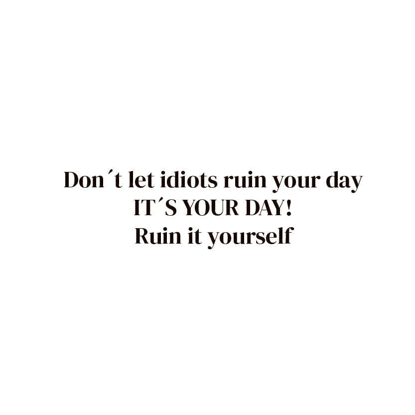 dont let