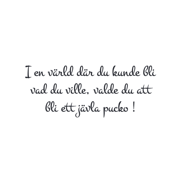 i en värld