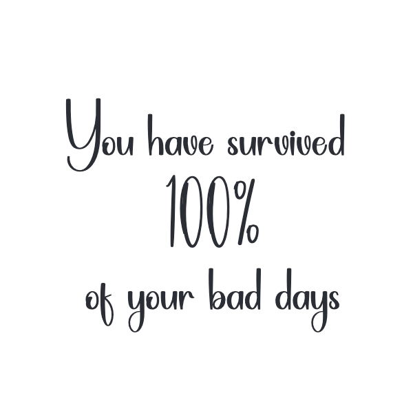 you have survived