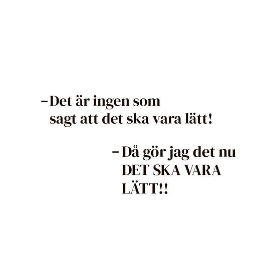 det är ingen