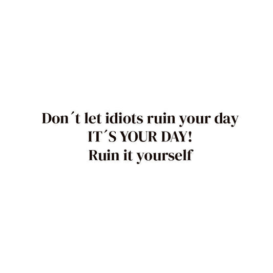 dont let