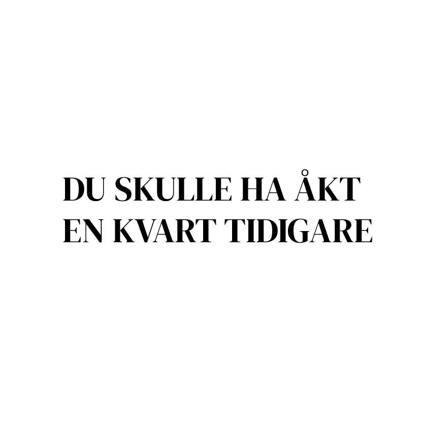 du skulle