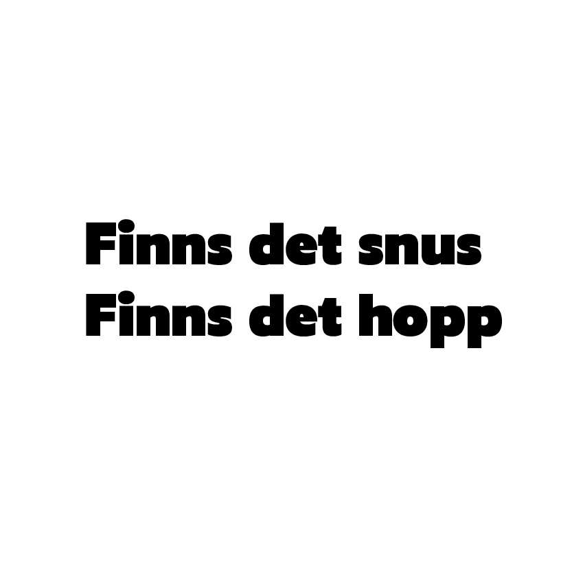 finns det