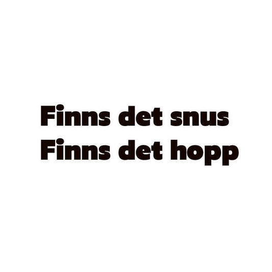 finns det