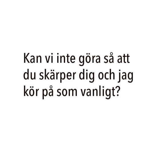 kan vi inte