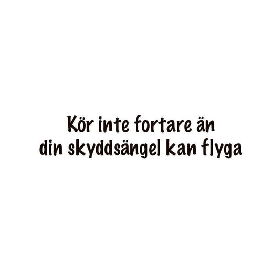 kör inte