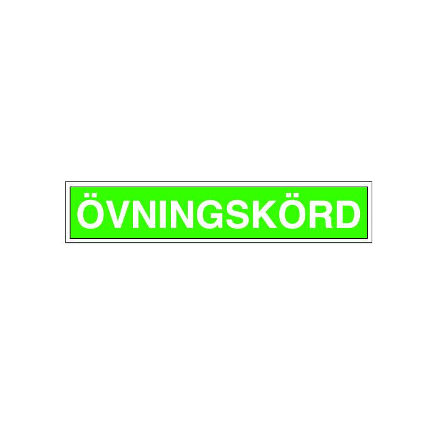 övningskörd