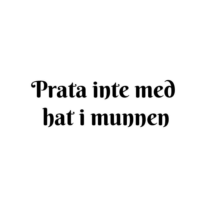 prata inte