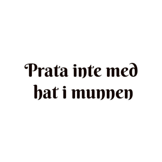 prata inte