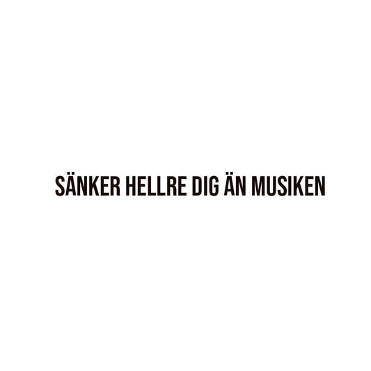 sänker hellre