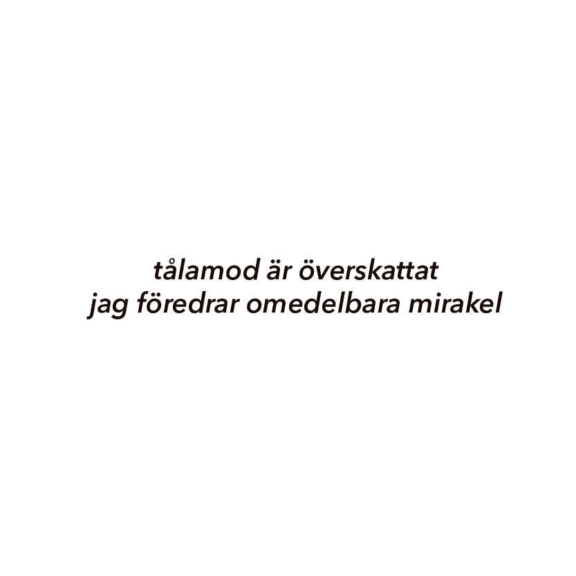 tålamod