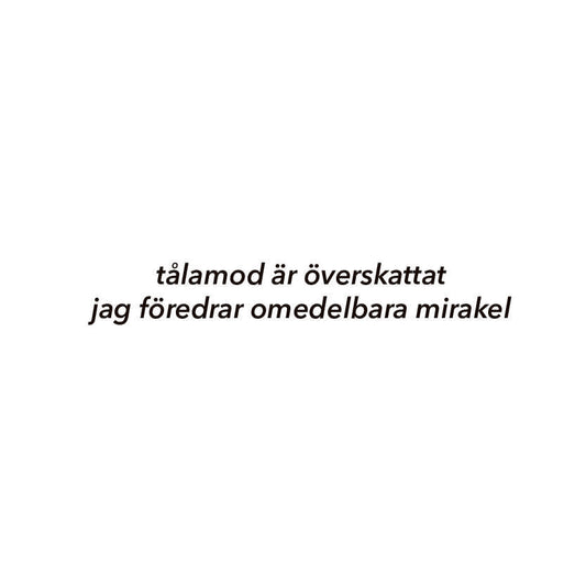 tålamod